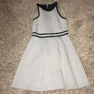 Gray and black Dress